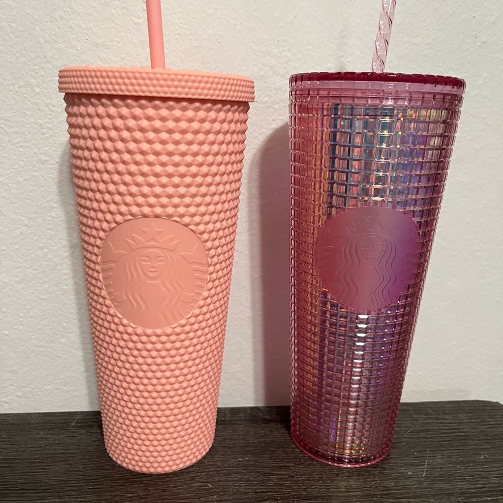 Starbucks Pink studded cup